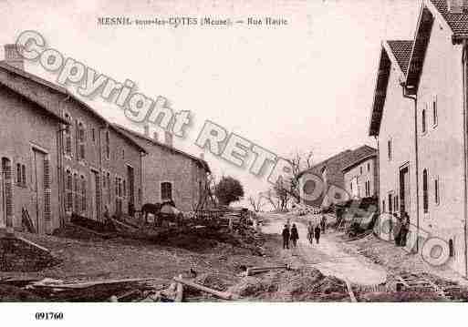 Ville de MESNILSOUSLESCOTES, carte postale ancienne Ville de MESNILSOUSLESCOTES, carte postale ancienne
