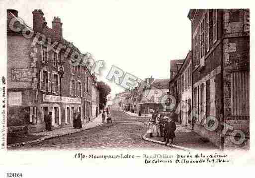 Ville de MEUNGSURLOIRE, carte postale ancienne