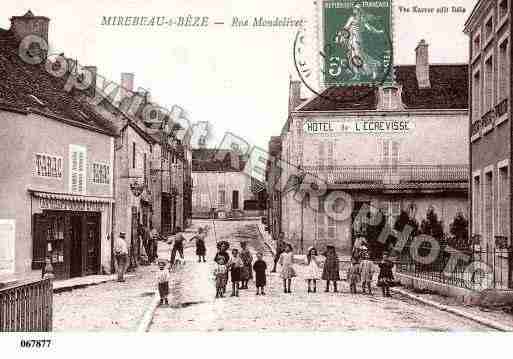 Ville de MIREBEAU, carte postale ancienne