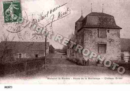 Ville de MOISDONLARIVIERE, carte postale ancienne