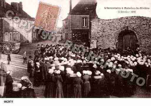 Ville de MOISDONLARIVIERE, carte postale ancienne