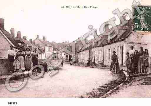 Ville de MOREUIL, carte postale ancienne