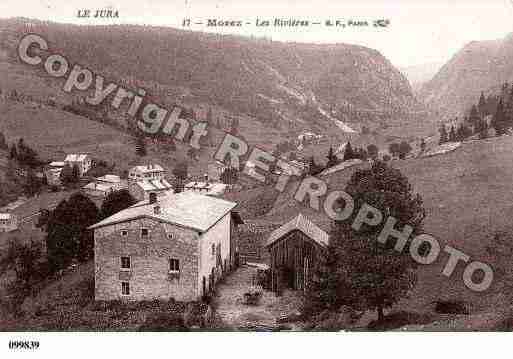 Ville de MOREZ, carte postale ancienne