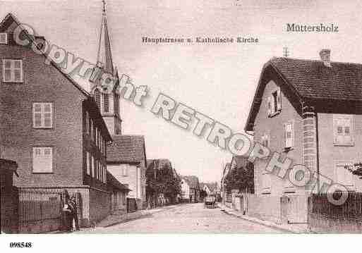 Ville de MUTTERSHOLTZ, carte postale ancienne