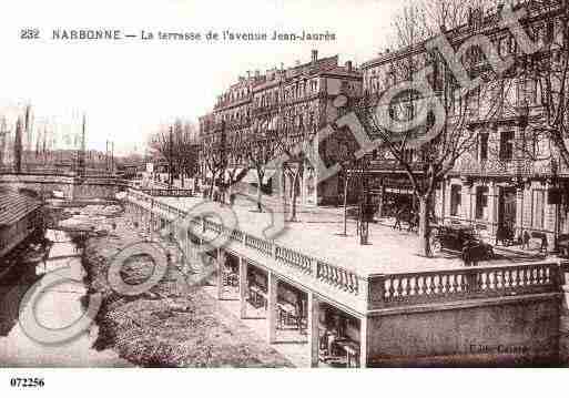 Ville de NARBONNE, carte postale ancienne