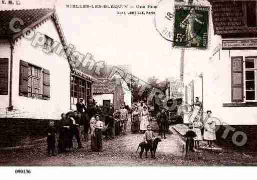 Ville de NIELLESLESBLEQUIN, carte postale ancienne