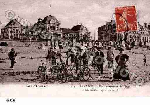 Ville de PARAME, carte postale ancienne