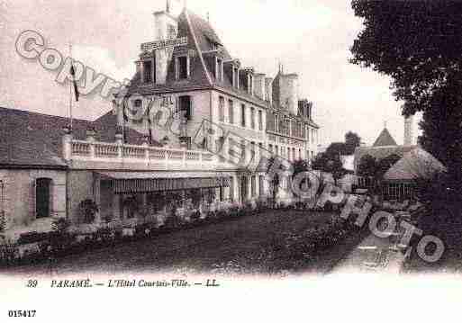 Ville de PARAME, carte postale ancienne
