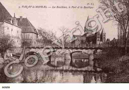 Ville de PARAYLEMONIAL, carte postale ancienne