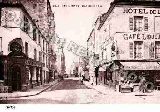 Ville de PARIS16, carte postale ancienne