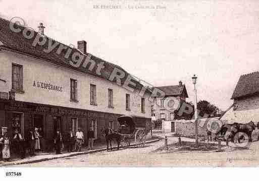 Ville de PERCHAY(LE), carte postale ancienne