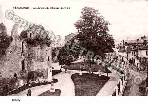 Ville de PERIGUEUX, carte postale ancienne