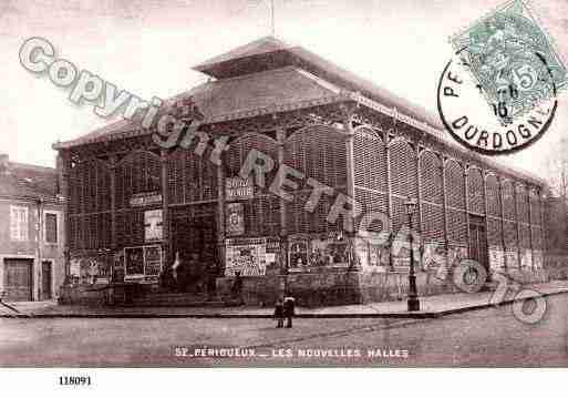 Ville de PERIGUEUX, carte postale ancienne