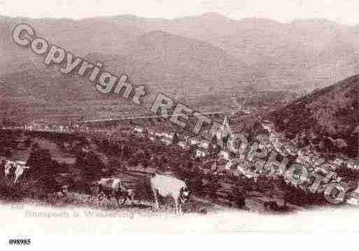 Ville de RANSPACHLEHAUT, carte postale ancienne