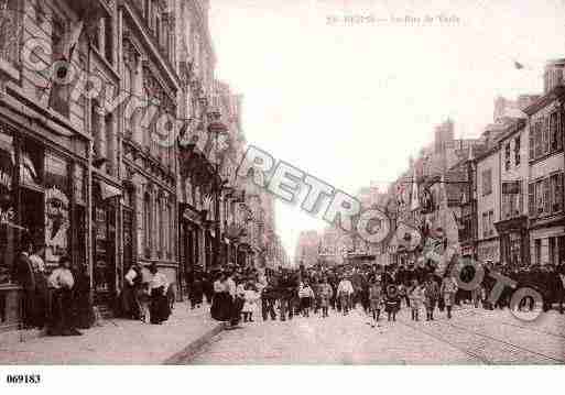 Ville de REIMS, carte postale ancienne