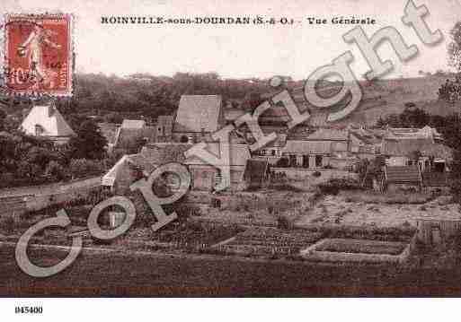 Ville de ROINVILLE, carte postale ancienne