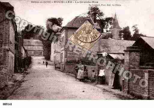 Ville de ROUELLES, carte postale ancienne