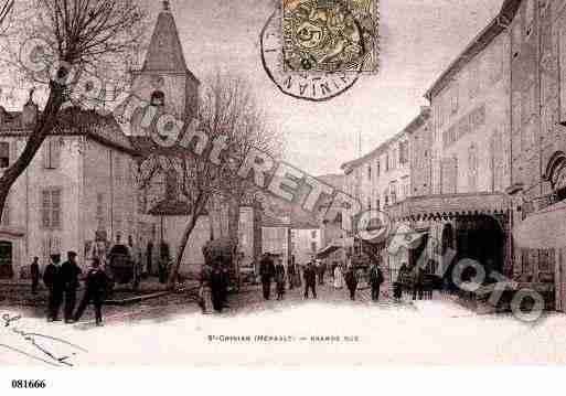 Ville de SAINTCHINIAN, carte postale ancienne