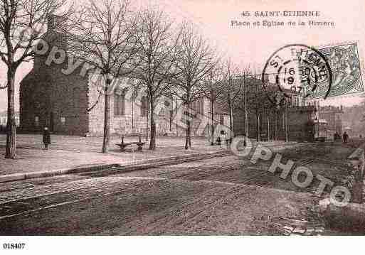 Ville de SAINTETIENNE, carte postale ancienne