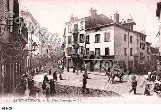 Ville de SAINTETIENNE, carte postale ancienne