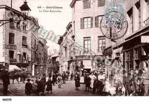 Ville de SAINTETIENNE, carte postale ancienne