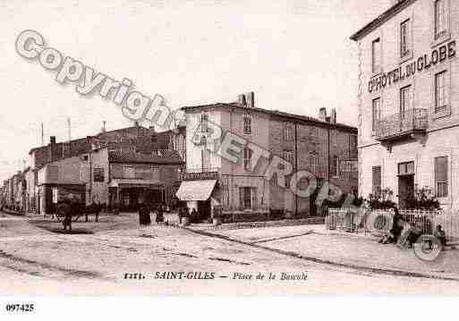 Ville de SAINTGILLES, carte postale ancienne