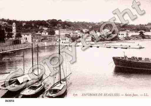 Ville de SAINTJEANCAPFERRAT, carte postale ancienne