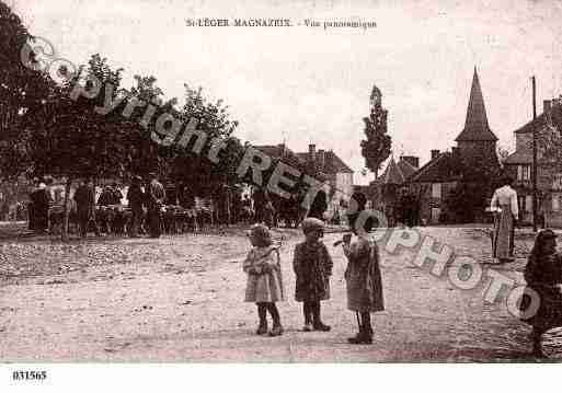 Ville de SAINTLEGERMAGNAZEIX, carte postale ancienne