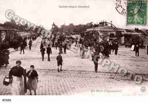 Ville de SAINTOUEN, carte postale ancienne