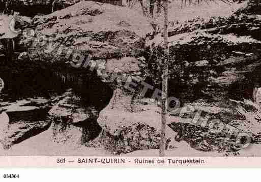 Ville de SAINTQUIRIN, carte postale ancienne