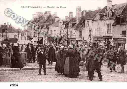 Ville de SAINTEMAUREDETOURAINE, carte postale ancienne