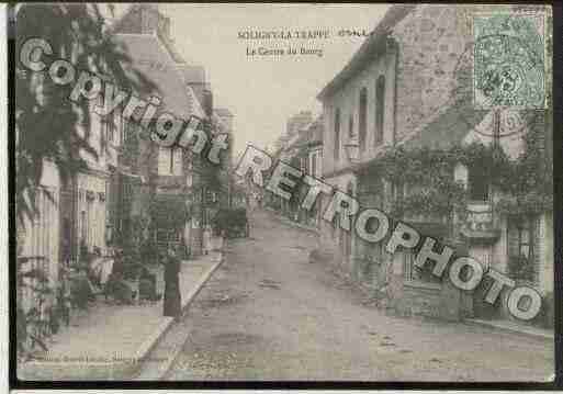 Ville de SOLIGNYLATRAPPE, carte postale ancienne