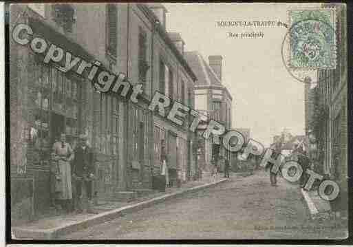 Ville de SOLIGNYLATRAPPE, carte postale ancienne