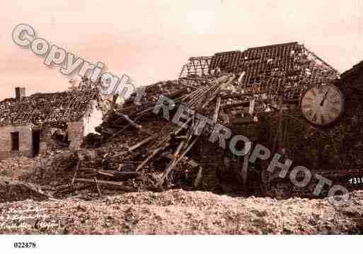 Ville de THELUS, carte postale ancienne