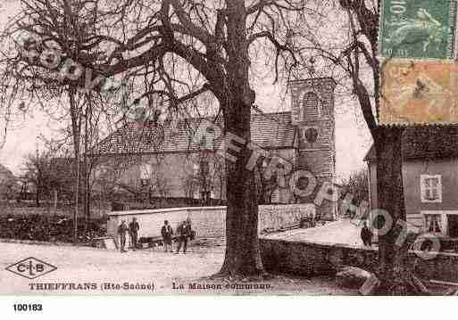 Ville de THIEFFRANS, carte postale ancienne Ville de THIEFFRANS, carte postale ancienne