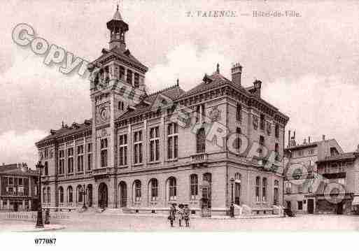 Ville de VALENCE, carte postale ancienne