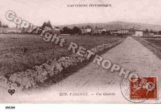 Ville de VARENNESSURUSSON, carte postale ancienne Ville de VARENNESSURUSSON, carte postale ancienne