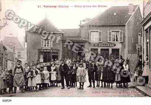 Ville de VERZENAY, carte postale ancienne