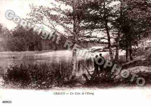 Ville de VRIGNY, carte postale ancienne