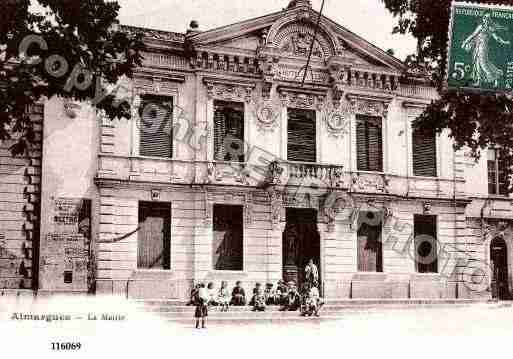 Ville de AIMARGUES, carte postale ancienne