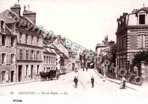 Ville de ARGENTAN, carte postale ancienne