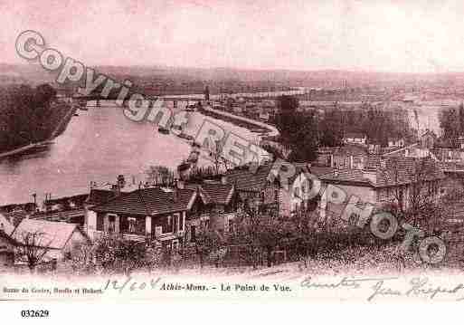 Ville de ATHISMONS, carte postale ancienne