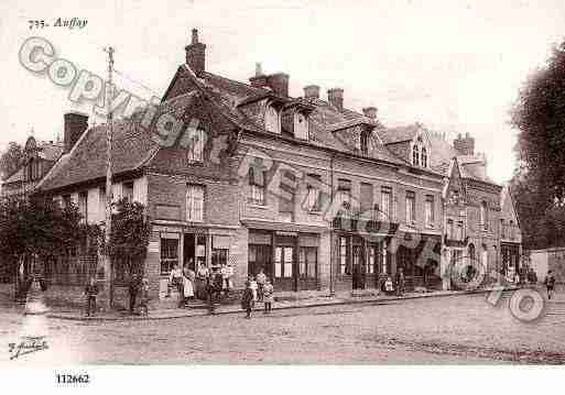 Ville de AUFFAY, carte postale ancienne