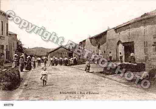 Ville de BAGNEUX, carte postale ancienne