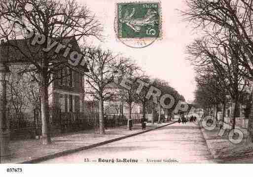 Ville de BOURGLAREINE, carte postale ancienne