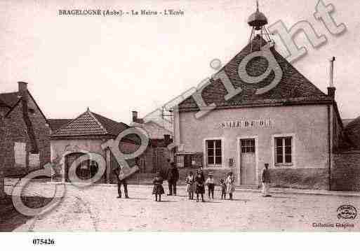 Ville de BRAGELOGNEBEAUVOIR, carte postale ancienne