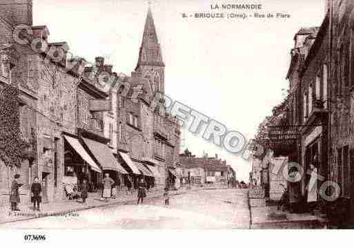 Ville de BRIOUZE, carte postale ancienne