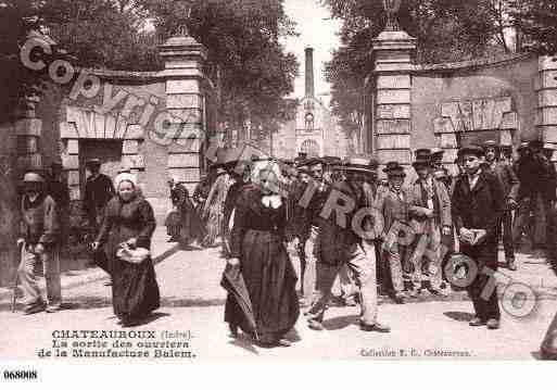 Ville de CHATEAUROUX, carte postale ancienne