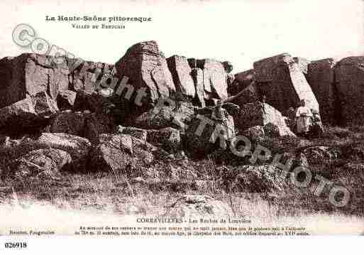 Ville de CORRAVILLERS, carte postale ancienne