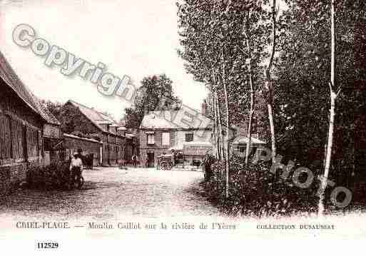 Ville de CRIELSURMER, carte postale ancienne